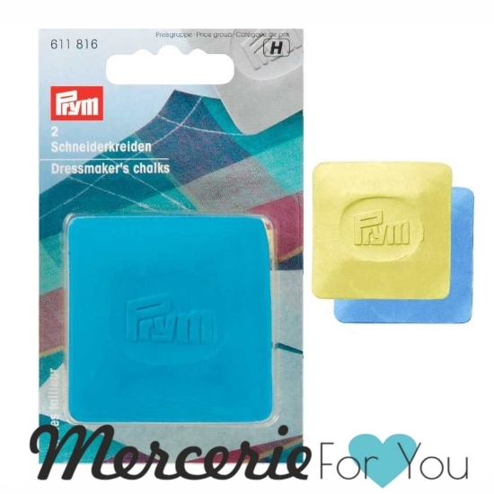 Prym 611816 Gessetti per sarti giallo/blu - 2 pezziMercerie For You - Il  negozio che cercavi adesso c'è!