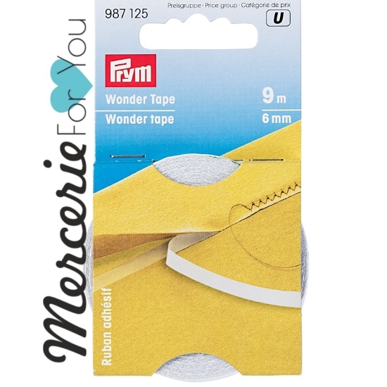 Prym 987125 Nastro magico 6 mm - 9 m - wonder tape