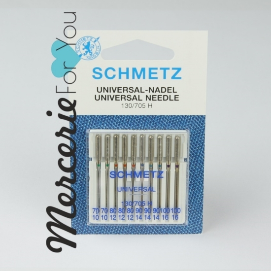 Aghi Universali Schmetz 130-705 -70/80/90/100 - 10pz - 0703371