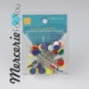 Spilli Patchwork con testa a fiore EZ Quilting E103 - 75 pezzi