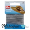 Prym 971071 Cordoncino elastico Ø 1,5 mm argento - 3 m Cordino elastico in gomma per cappelli, maschere, abbigliamento e accessori, gioielli e prodotti artigianali. Diametro: 1,5 mm