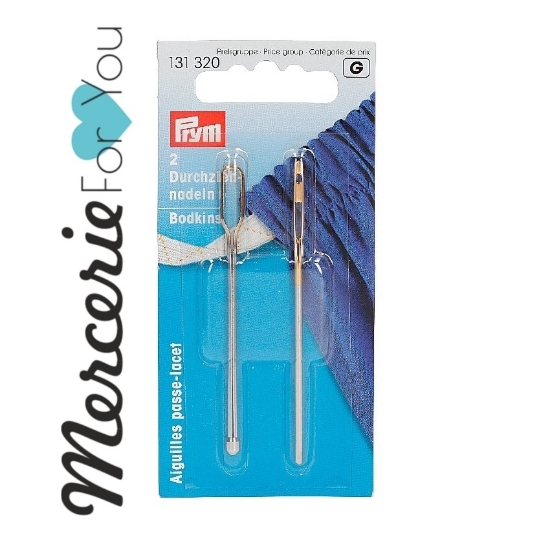 Prym 131320 - Blister con set di due Infilanastri assortiti