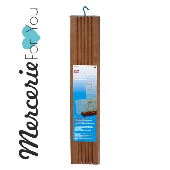 611500 Prym Base di appoggio per riporre i regoli patchwork (ruler rack) in legno - 1 pezzo.