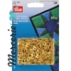 Prym 071390 Spille di sicurezza curve con spirale ottone No. 1 oro 27 mm - 120 pezzi