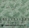 Fat Quarter Felci Verde Country  Calicos cotone americano  -  1 taglio 45x55 cm