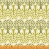 Fat Quarter tessuto biologico fantasia verde alberi