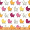 Fat Quarter fantasia con carrozzine cotone americano di Windham Fabrics - 1 taglio 45x55 cm