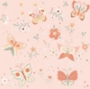 Fat Quarter col.Bunny Tales Rosa cotone americano StudioE Fabrics - 1 taglio 45x55 cm 3553-22 Rosa