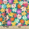 Fat Quarter Callie 1649-27128 Q Cotone americano fiori fondo verde