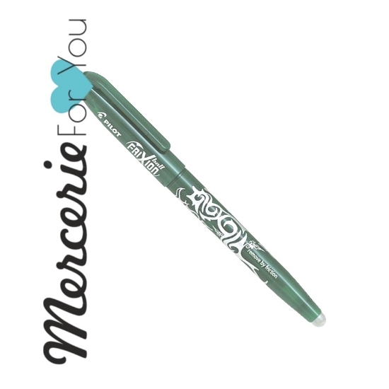 Pilot Frixion Ball Pen - Verde - Per scrivere e marcare - scompare con il  calore del ferro