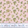 Fat Quarter Cotone americano Blank Quilting Cherry Blossom fiori fondo rosa Tessuto in cotone per quilting con fantasia floreale nei toni del rosa. Taglio da 1/4 di yarda 45 x 55 cm ca