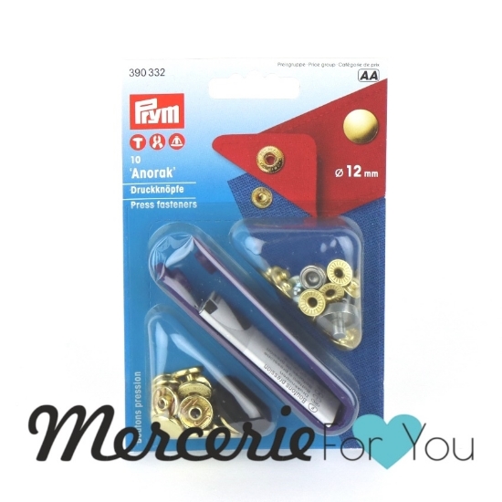 390902 Pinza Vario Prym Love per forare applicare bottoni e color  snap