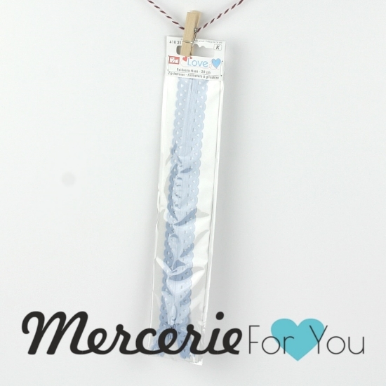 418213 Cerniera Prym Love 20 cm azzurro carta da zucchero