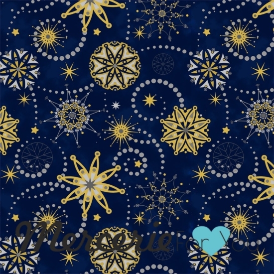 Starlight Cotone americano 4594-002 Stof Fabrics - Pezza 50x110 cm
